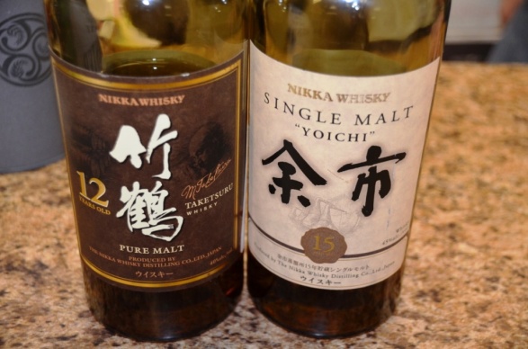 Nikka Whisky 12 and 15 years old