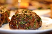 Herb-encrusted Steak